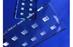 China Custom Made CNC Perforated Quartz Glass Plate supplier