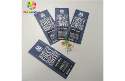 China Quad Seal Matte Finished Foil Pouch Packaging Side Gusset Coffee Bag With Valve supplier