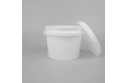 China Screen Printing Round Plastic Bucket 1200ml For Toys Brushes Paints supplier