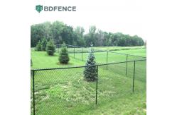 China Trash Area Odor Control Plastic Coated Chain Link Fence supplier