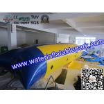 Blue And Yellow  Inflatable Water Blob , Inflatable Water Jumping Pillow for sale