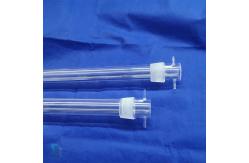 China High Purity Sealed Fused Quartz Thread Pipe For Lab supplier