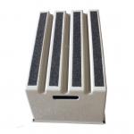 Non-Slip Plastic Step Stool with Secure Treads for Safety and Stability