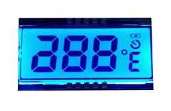 China Custom TN HTN STN FTSN Reflective LCD Panel / Monochrome LCD Numeric Display Module supplier