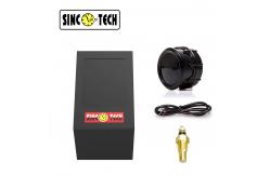 China Sinco Tech 6115 Plastic Oil Temp Gauge Meter Auto Mobile Led Display supplier
