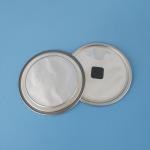 Food Grade Coffee Aluminum Peel Off with Valve for Paper Tube