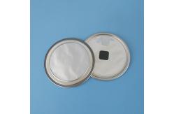 China Food Grade Coffee Aluminum Peel Off with Valve for Paper Tube supplier