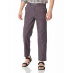 Size 40 42 44 Men'S Summer Plain Casual Cotton And Linen Cropped Trousers Mid Rise for sale
