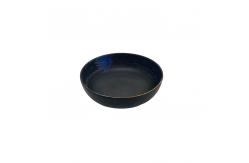 China Japanese Restaurant Udon Melamine Black Bowl Unbreakable Galaxy Pattern supplier