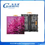 Factory Price Self-Adhesive Advertising Display Ultra-Thin LED P3.91 Anti Collision Transparent Led Video Wall Display for sale