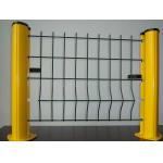 V Mesh Security Fence With Green yellwo Color 3.0 Wide 3d Curved Fence for sale