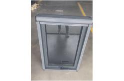 China Double Glazed White UPVC Awning Window Basement ODM supplier