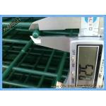 Green Powder Coated Wire Mesh Fence Panels Perimeter Coated Welded Wire Fence Steel