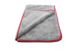 China 50X70cm Double Deck Coral Fleece Microfiber Car Cleaning Cloth supplier