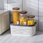 Oval 11 Shower Caddy Portable Plastic Storage Basket Double Handle