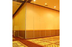 China Wooden Sound Insulation Movable Foldable Partition Wall For University supplier