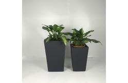 China Hand Carved Design Fiber Clay Planter Modern Style Waterproof And Fireproof Durable supplier