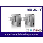 Security Pedestrian Swing Gate Barrier / Fast Speed Gate With High Speed for sale