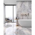 Large Format Porcelain Full Body Marble Tile Glossy Glazed 600*1200