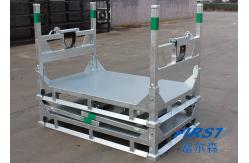 China ISO Galvanized 4 Layer Stacking 1.5T Steel Transport Pallet supplier