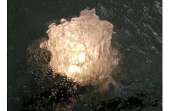 China SS 80 L/M 1 Inch Dancing Fountain Foam Jet With Lamp supplier