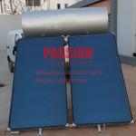 Blue Titanium Flat Plate Solar Water Heater 300L Black Flat Panel Solar Pool Heating for sale