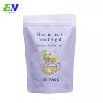 Resealable Tea Packaging Bag SGS Smell Proof Tea Stand Up Pouch for sale