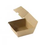 Wholesale Custom Eco-Friendly Burger Boxes for Fast Food Kraft Packaging for sale