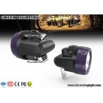 7000 Lux Rechargeable Coal Miners Headlamp / Mining Led Lights High Brightness