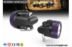 China 7000 Lux Rechargeable Coal Miners Headlamp / Mining Led Lights High Brightness supplier