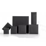Rectangular PU Leather Box Recyclable Necklace Box Packaging Embossing for sale