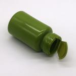 Plastic HDPE Bottle 150ml 5oz Wide Mouth Empty Capsule Containers with Flip Cap