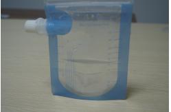 China Stand Up Spout Pouch Packaging With  Flat Bottom And Zip Lock supplier