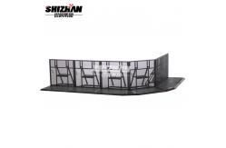 China Folding Steel Concert Crowd Control Barriers With Gate Can Across People supplier