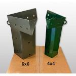 High Strength Steel Deer Blind Tower Stand Brackets 4X4 for Custom Tree House in Black for sale