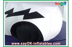 China Customized Advertising Events Lenghth 3m Inflatable Car 2 Head Led Bulbs supplier