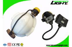 China 6.8Ah High Power LED Headlamp 15000lux IP68 With Low Power Warning Function supplier