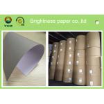Single Side Coated Grey Back Box Board Paper , High Brightness Board Stock Paper