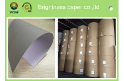 China Single Side Coated Grey Back Box Board Paper , High Brightness Board Stock Paper supplier