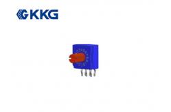 China Surface Mount  Hexadecimal Rotary Switch , SGS 16 Position Rotary Switch supplier