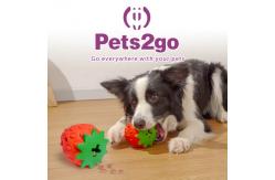 China Non Toxic Food Grade Rubber 128x85mm Pet Chew Toys supplier