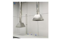 China PP Fume Extractor Hood Connecting Exhaust Outlet With Telescopic Catheter supplier