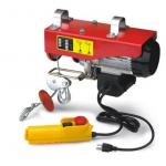 Black Mini Electric Hoist Light Duty Double Hook Energy Saving for sale