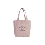 Eco Friendly Customized Men Women Canvas Handbag Reusable Foldable Shopping Bag for sale