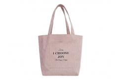 China Eco Friendly Customized Men Women Canvas Handbag Reusable Foldable Shopping Bag supplier