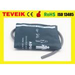 Factory Price Reusable Mindray Nylon NIBP Cuff For Adult Thigh, Single Hose Non-Invasive Blood Pressure Cuff for sale