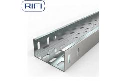 China Rectangular Perforated Electrical Cable Tray Customized Length supplier