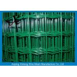 Green Pvc Coated Wire Mesh Fencing For Garden OEM Acceptable XLF-07