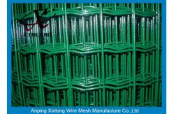 China Green Pvc Coated Wire Mesh Fencing For Garden OEM Acceptable XLF-07 supplier