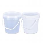 3L Recycled Clear Painting PP Plastic Bucket and Acceptable Customer's Logo Acceptance for sale